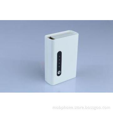 White 4800 Mah Emergency Slim Smart Power Bank 18650 With L